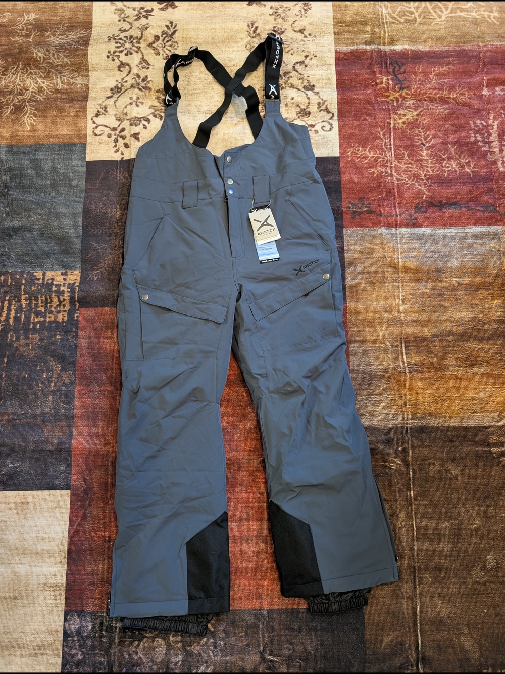 Women's Arctix Insulated Snow Bib Overall With Adjustable Suspenders XL